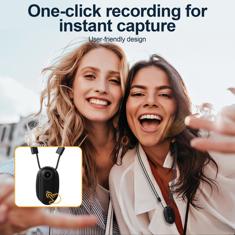 128GB 4K Thumb Action Camera, Thumb POV Portable Body Cam, Tiny Size, Hands Free, Mount Anywhere Magnetic Sport DV, Bike Cycling, Pet, Vlogging Water Proof Recording Handycam Automatic Phone Card, Thumb Action Camcorder