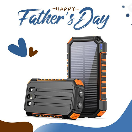 27000Mah Solar Power Bank, Solar Charger Built in 3 Cables 5 Outputs Fast Charging Power Bank with Dual Flashlights, Solar Portable Charger for All Mobile Devices